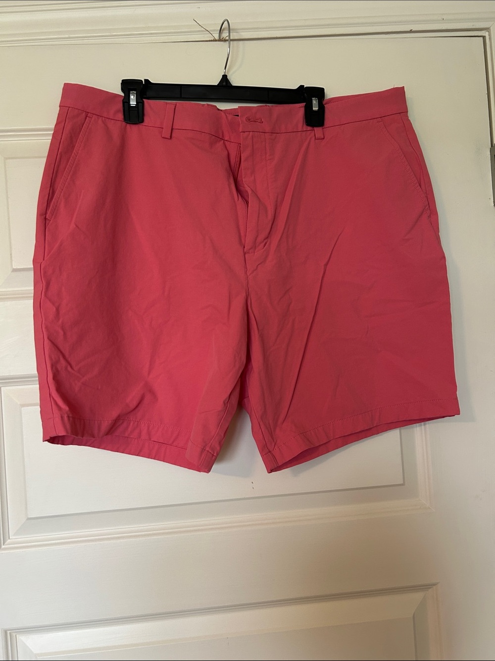 Vineyard Vines Coral Pink Flat-Front Men's Shorts